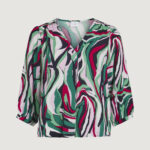 Bluse manica lunga Vila Clothes Vimolly Erm V-Neck 3/4/Su Verde - Foto 1