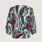 Bluse manica lunga Vila Clothes Vimolly Erm V-Neck 3/4/Su Verde - Foto 2
