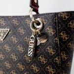 Borsa Guess NOELLE HANDBAG Marrone - Foto 2