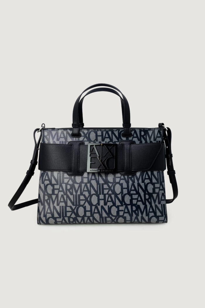 Borsa Armani Exchange  Nero