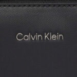 Borsa Calvin Klein MUST PIQUE REPORTER S W/PCK Nero - Foto 2