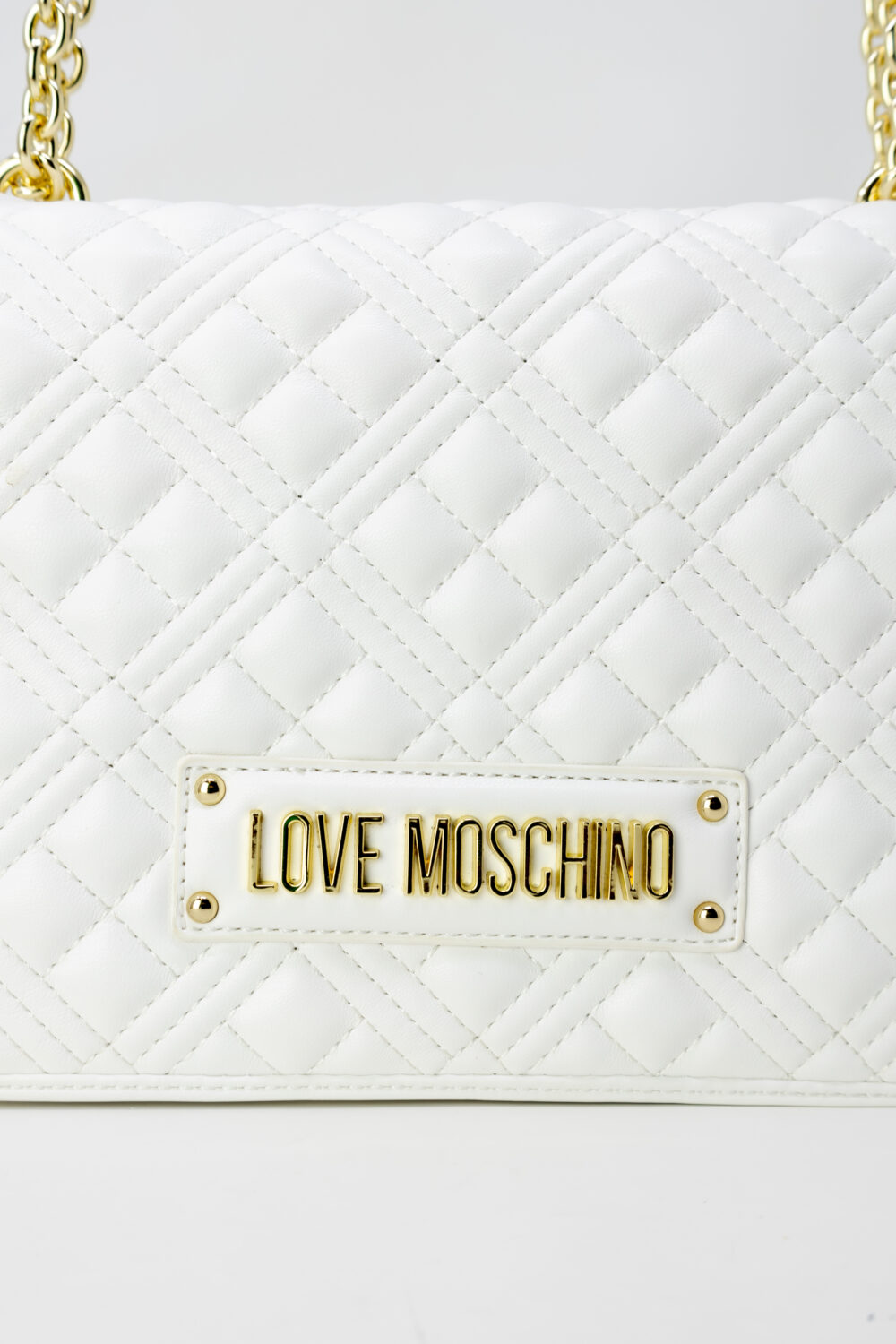 Borsa Love Moschino QUILTED NAPPA Bianco - Foto 2