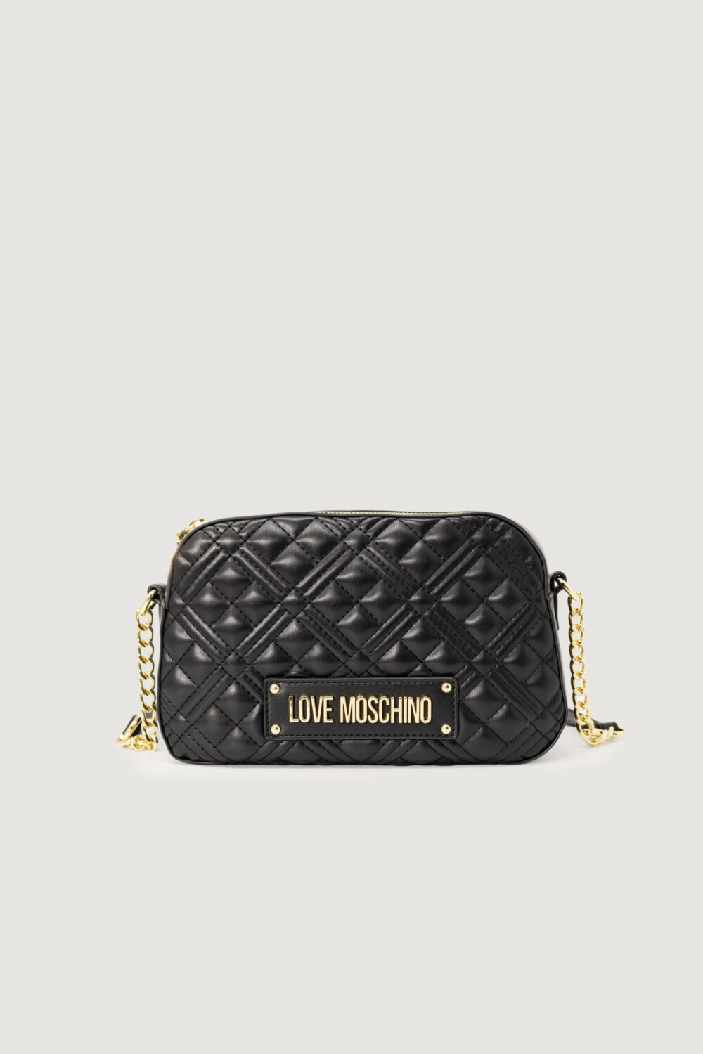 Borsa Love Moschino QUILTED Black gold - Foto 1