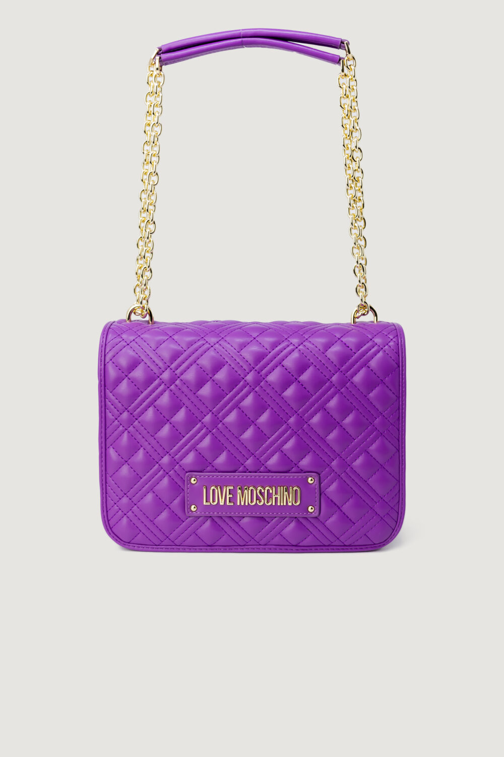 Borsa Love Moschino QUILTED Viola - Foto 1