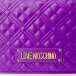 Borsa Love Moschino QUILTED Viola - Foto 2