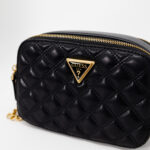 Borsa Guess GIULLY CAMERA BAG Nero - Foto 2