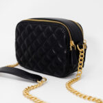 Borsa Guess GIULLY CAMERA BAG Nero - Foto 3