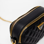 Borsa Guess GIULLY CAMERA BAG Nero - Foto 4