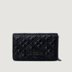 Borsa Love Moschino QUILTED PU Black Silver - Foto 1