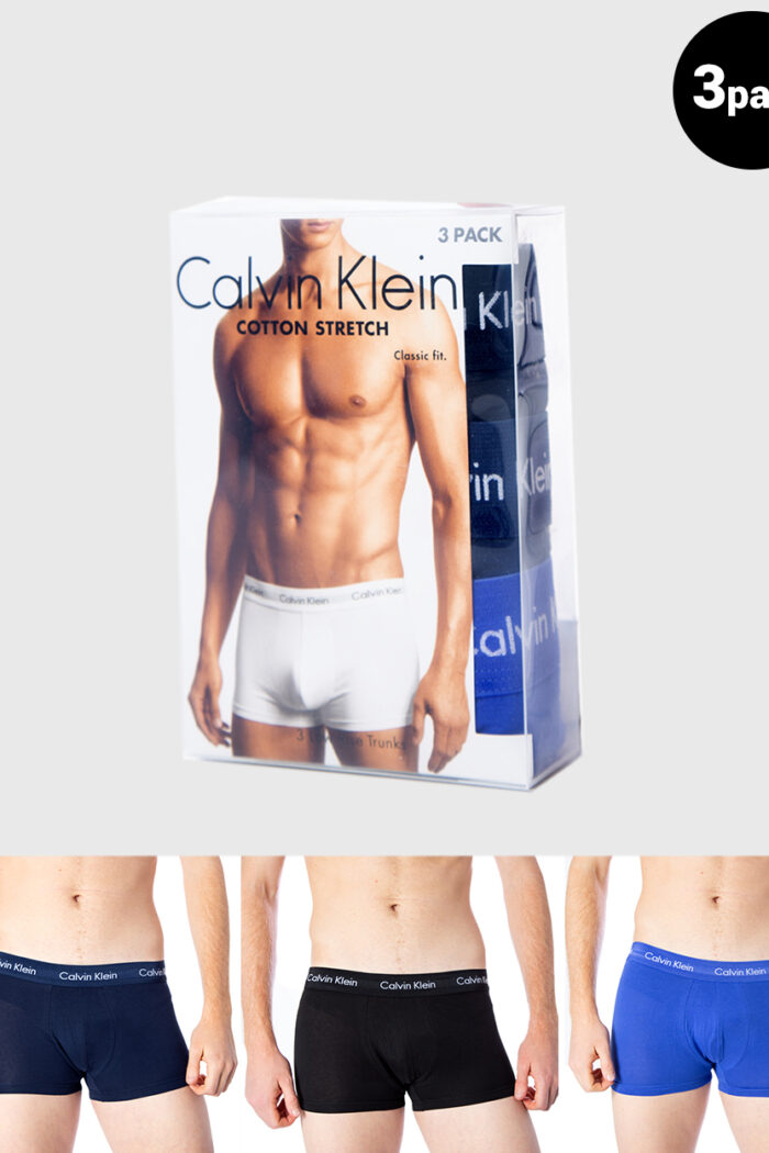 Boxer Calvin Klein Underwear PACCO DA 3 Azzurro