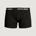 Boxer Jack Jones JACANTHONY TRUNKS 3 PACK BLACK Nero - Foto 5
