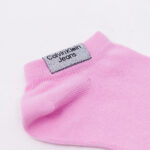 Calzini Calvin Klein Jeans SNEAKER 2P PATCH Rosa - Foto 3