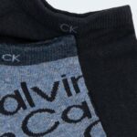 Calzini corti Calvin Klein SNEAKER 2P ALL OVER Denim - Foto 2