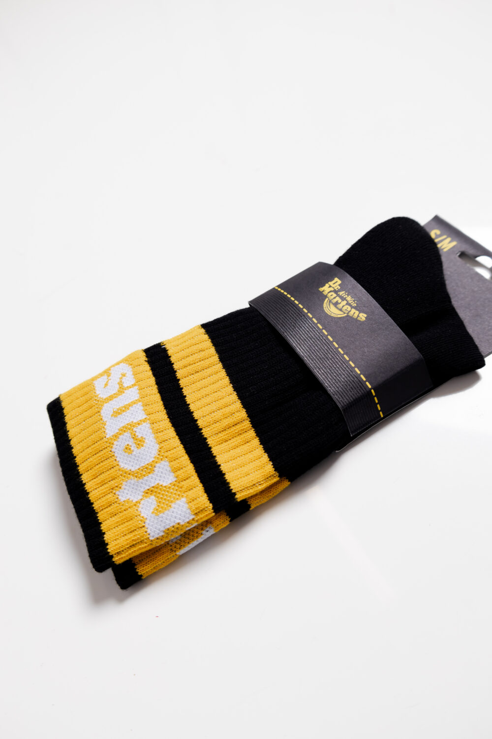 Calzini Dr. Martens Athletic Logo Sockllow Organic Cotton Blend Nero - Foto 2