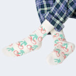 Calzini Happy Socks CHERRY 1/2 CREW SOCK Bianco - Foto 1
