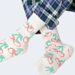 Calzini Happy Socks CHERRY 1/2 CREW SOCK Bianco - Foto 2