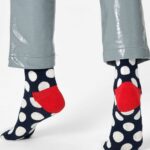 Calzini Happy Socks BIG DOT Blu - Foto 1