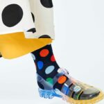 Calzini Happy Socks BIG DOT SOCKS Blu - Foto 1