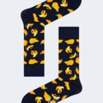 Calzini Happy Socks BANANA SOCKS Nero - Foto 2