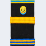 Calzini Happy Socks COLORS CUFF THIN CREW SOCK Nero - Foto 4