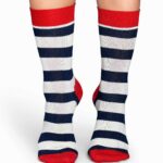 Calzini Happy Socks CALZINI STRIPE SOCKS Panna - Foto 1