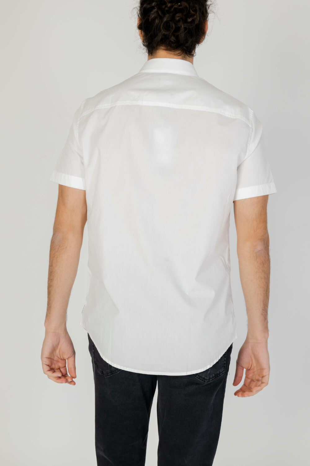 Camicia manica corta Armani Exchange  Bianco - Foto 3