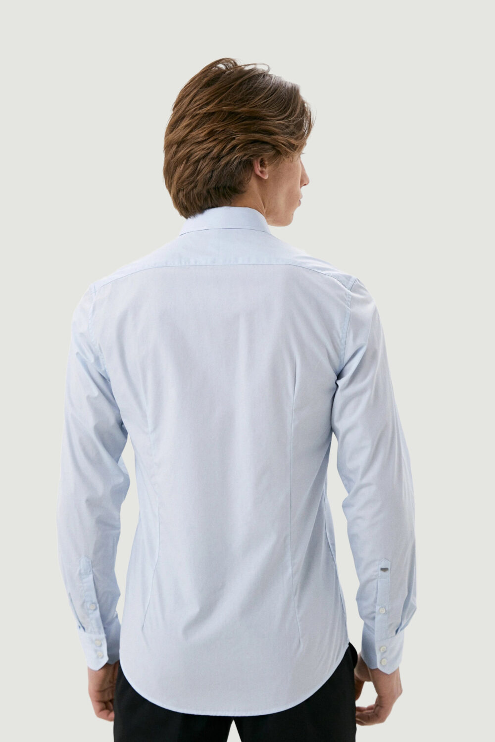 Camicia manica lunga Antony Morato NAPOLI Azzurro - Foto 3