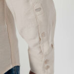 Camicia manica lunga Antony Morato NAPOLI Beige chiaro - Foto 4