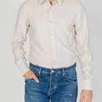 Camicia manica lunga Antony Morato NAPOLI Beige chiaro - Foto 5