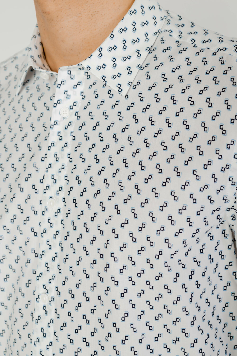 Camicia manica lunga Antony Morato BARCELONA Bianco - Foto 2