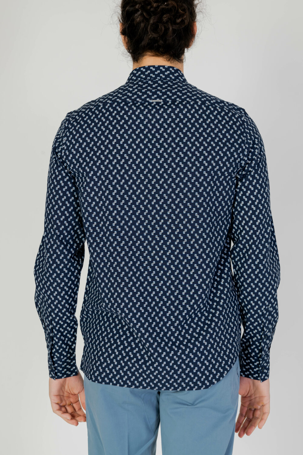 Camicia manica lunga Antony Morato BARCELONA Blu - Foto 3