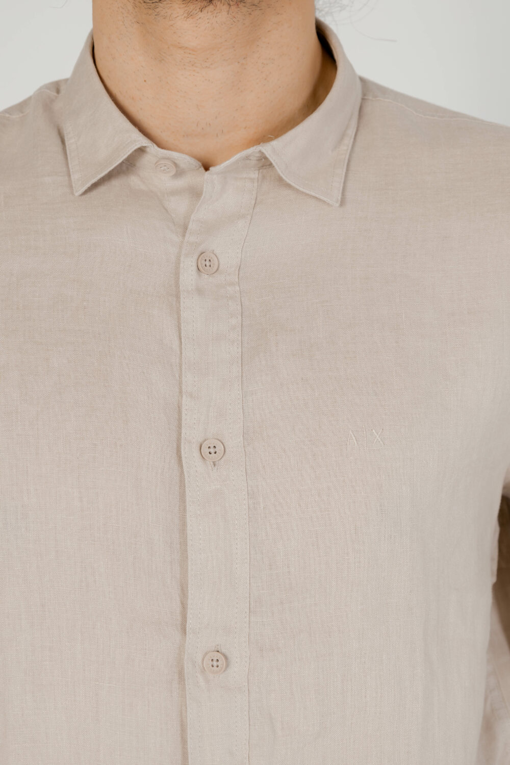 Camicia manica lunga Armani Exchange  Beige - Foto 2