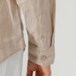 Camicia manica lunga Armani Exchange  Beige - Foto 4