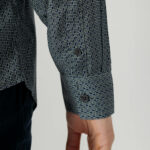 Camicia manica lunga Armani Exchange  Grigio - Foto 4