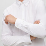 Camicia manica lunga Boss Rickert 10247370 01 Bianco - Foto 2