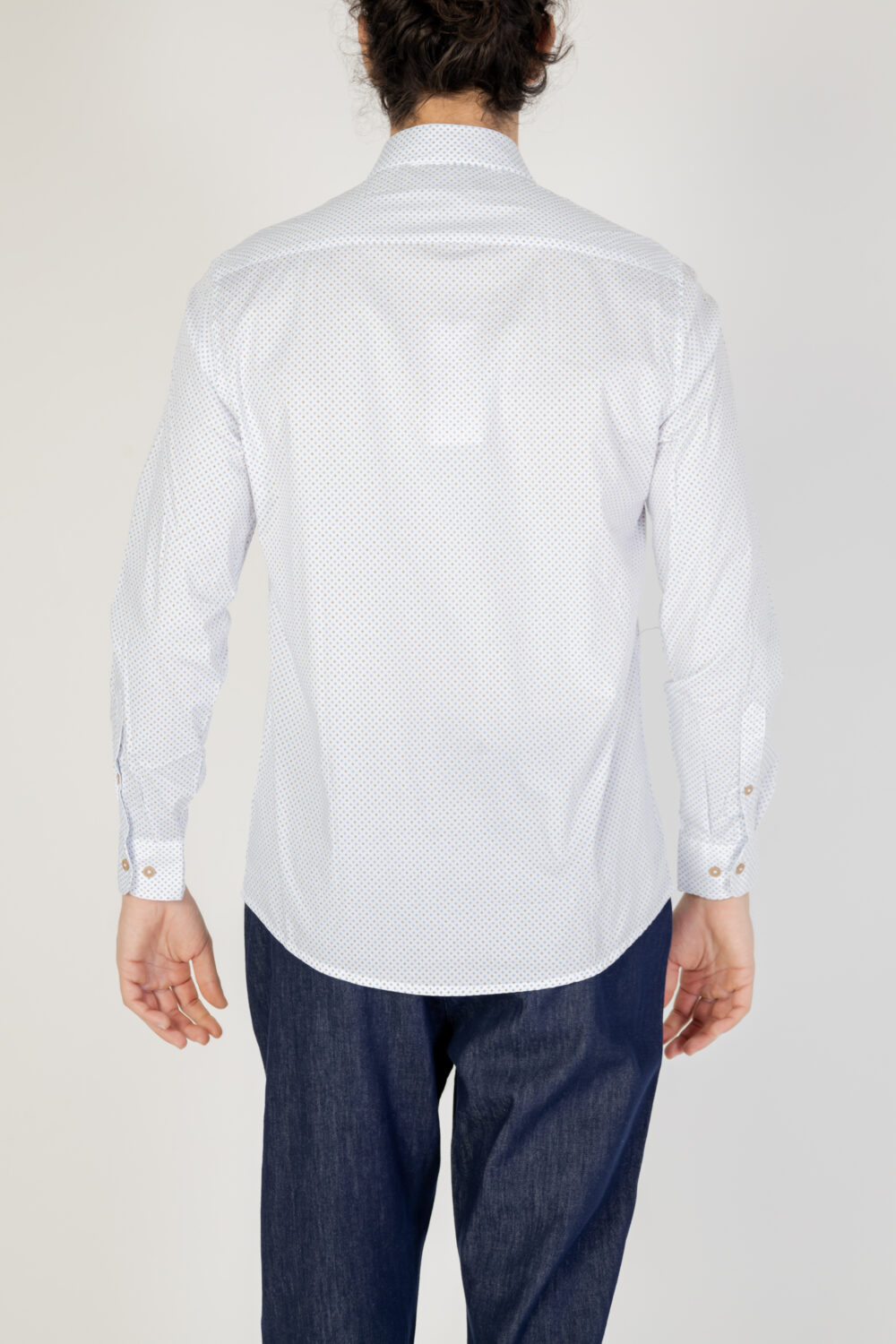 Camicia manica lunga HAMAKI-HO  Bianco - Foto 3