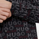 Camicia manica lunga Hugo Emero 10254849 01 Nero - Foto 4