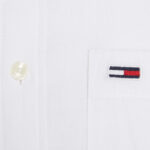Camicia manica lunga Tommy Hilfiger Jeans REG LINEN BLEND Bianco - Foto 2