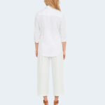 Camicia manica lunga Jacqueline de Yong JDYMIO L/S WVN NOOS Bianco - Foto 4