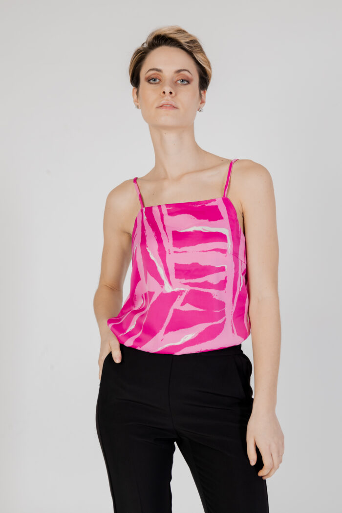 Canotta Only Onlserina Singlet Ptm Fuxia