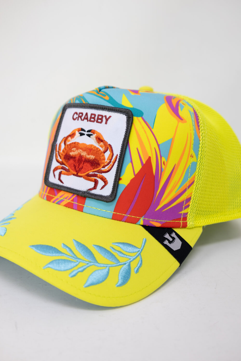 Cappello con visiera GOORIN BROS CRABBY Giallo fluo - Foto 3