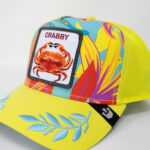 Cappello con visiera GOORIN BROS CRABBY Giallo fluo - Foto 3