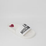 Ciabatte con fascia Love Moschino  Bianco - Foto 4