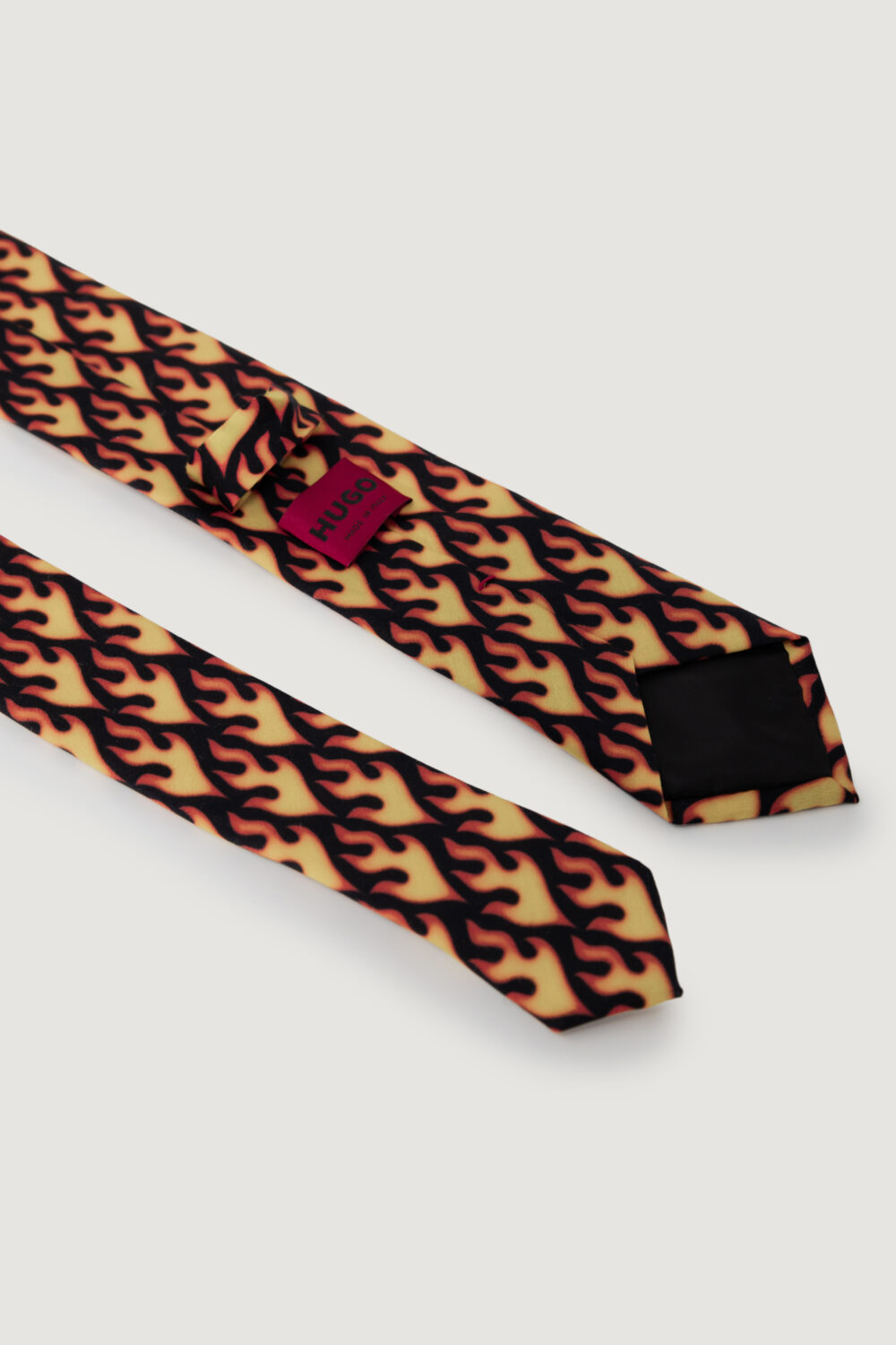 Cravatta Hugo Tie cm 6 10257301 01 Arancione - Foto 2