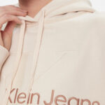 Felpa con cappuccio Calvin Klein Jeans HERO MONOLOGO Beige - Foto 4