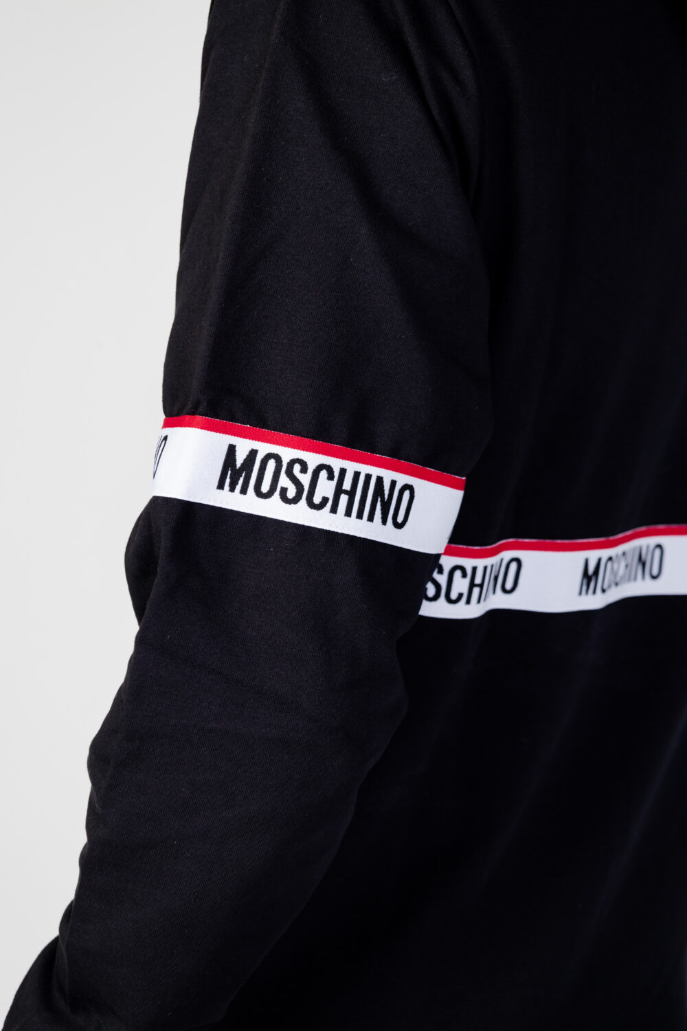 Felpa con cappuccio Moschino Underwear  Nero - Foto 4