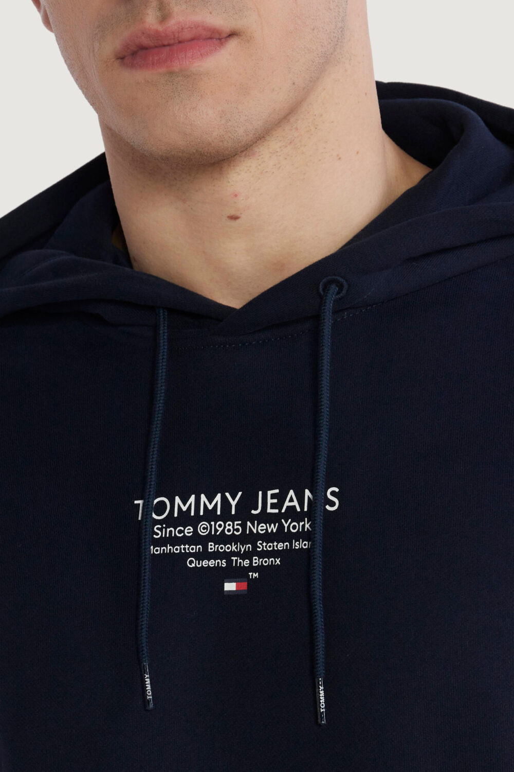 Felpa con cappuccio Tommy Hilfiger Jeans REG ESNTL GRAPHI Blu - Foto 2