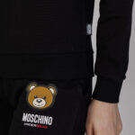 Felpa senza cappuccio Moschino Underwear  Nero - Foto 4