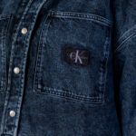 Giacchetto Calvin Klein Jeans EXTR OVERSIZE CROP Denim scuro - Foto 4