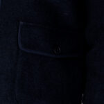 Giacchetto Selected SLHHOPE BOILED WOOL JACKET W Blu - Foto 4